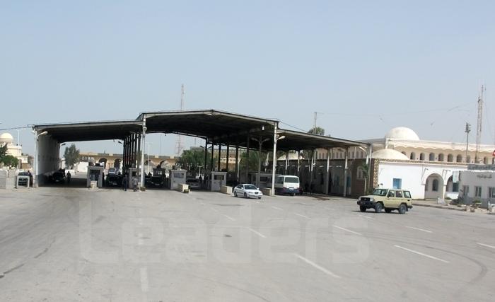 Accord tunis-libyen pour la réouverture du poste-frontière de Ras  Jedir et la circulation des marchandises 