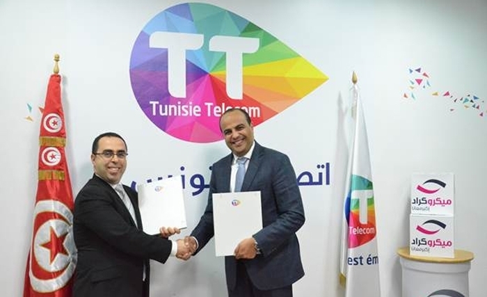 Tunisie Telecom signe un partenariat avec Microcred