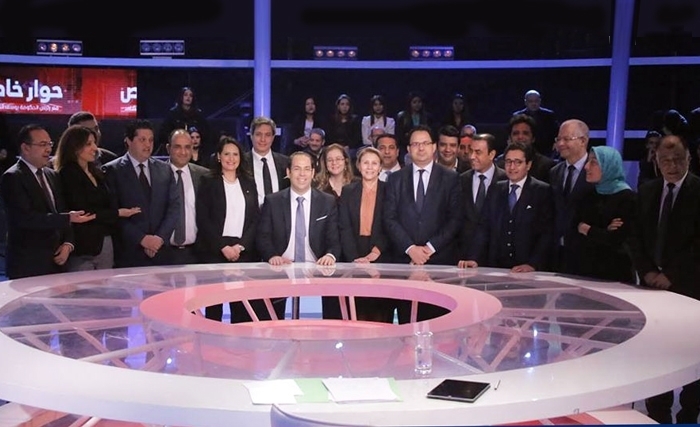 A propos de la présence de ministres au côté de Chahed sur le plateau de télévision : Persiflage quand tu nous tiens