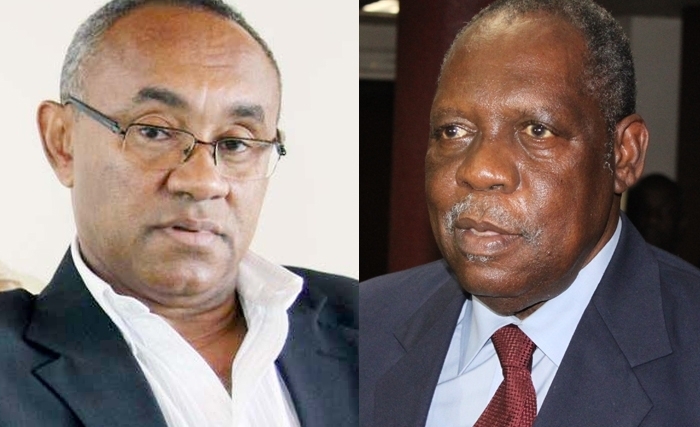 Issa Hayatou et Ahmed Ahmed Issa Hayatou et Ahmed Ahmed