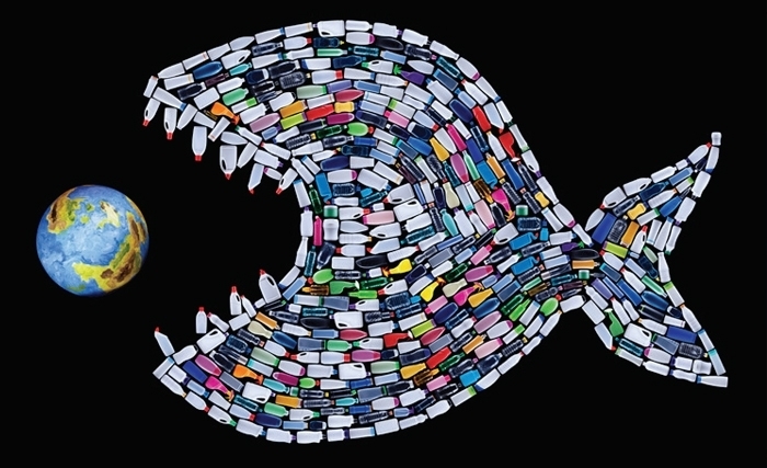 Orgie mondiale de plastique: En 2050, il y aura plus de plastique en mer que de poissons! 