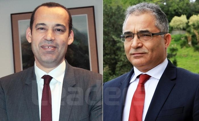 Mohsen Marzouk et Yassine Brahim chez Chahed : au menu, le remaniement et une action commune aux 2 partis à l'ARP Mohsen Marzouk et Yassine Brahim chez Chahed : au menu, le remaniement et une action commune aux 2 partis à l'ARP