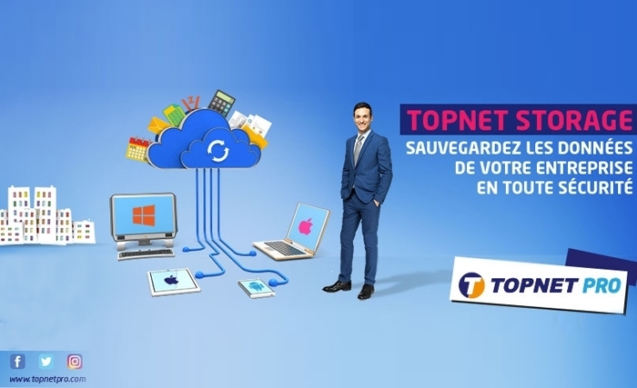 Topnet enrichi ses solutions Cloud par une nouvelle offre de Storage Topnet enrichi ses solutions Cloud par une nouvelle offre de Storage