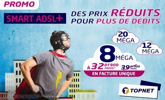 Promo TOPNET : des remises exceptionnelles pour plus de débits Promo TOPNET : des remises exceptionnelles pour plus de débits
