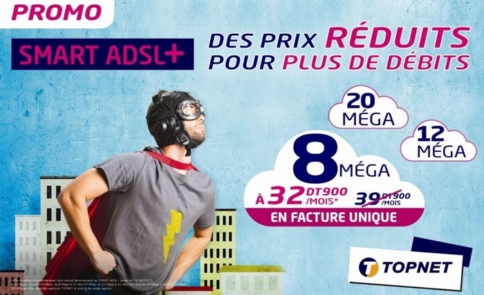 Promo TOPNET : des remises exceptionnelles pour plus de débits