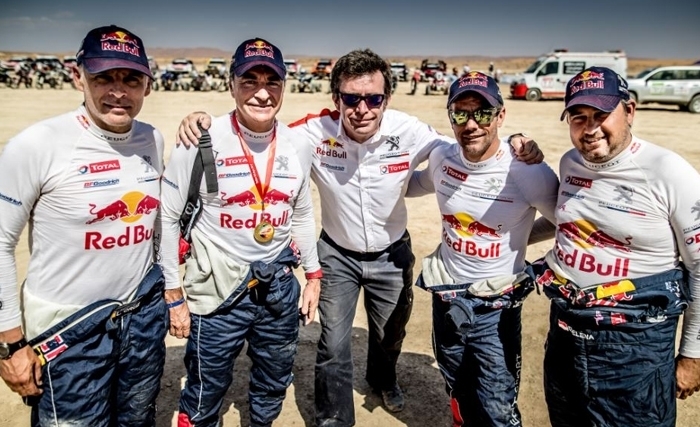 Peugeot sur le podium du rallye du maroc ; une expérience enrichissante en vue du dakar 2018