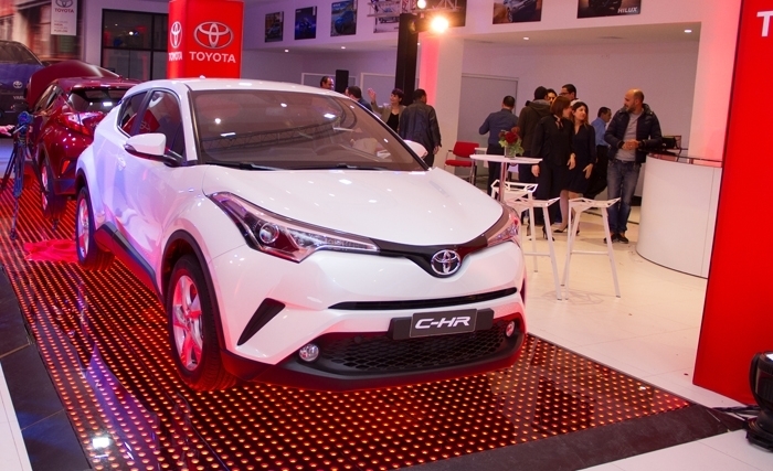 BSB Toyota: Lancement officiel du nouveau modèle : La splendide Toyota C-HR 