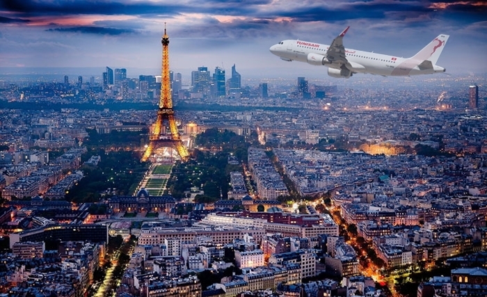 Ne vous privez pas de la promo lancée par TUNISAIR à destination de la France!