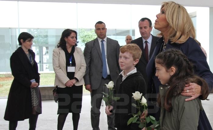 Brigitte Macron au Bardo : l’Album Photos Brigitte Macron au Bardo : l’Album Photos
