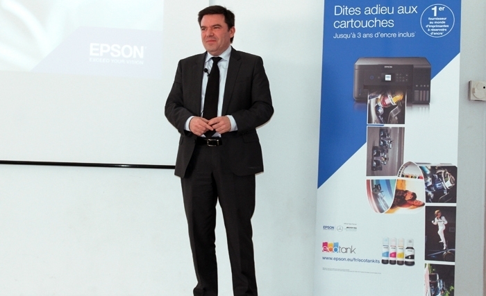 Réduire sa consommation d’énergie et ses déchets en imprimant jusqu'à 84 000 pages sans remplacer les cartouches d’encre devient possible avec le nouveau WorkforcePro Rips d’Epson Réduire sa consommation d’énergie et ses déchets en imprimant jusqu'à 84 000 pages sans remplacer les cartouches d’encre devient possible avec le nouveau WorkforcePro Rips d’Epson