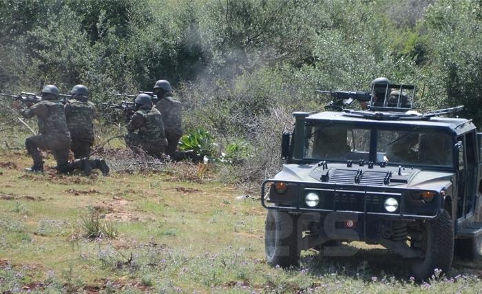 Un terroriste abattu par l'armée dans le Mont Salloum Un terroriste abattu par l'armée dans le Mont Salloum