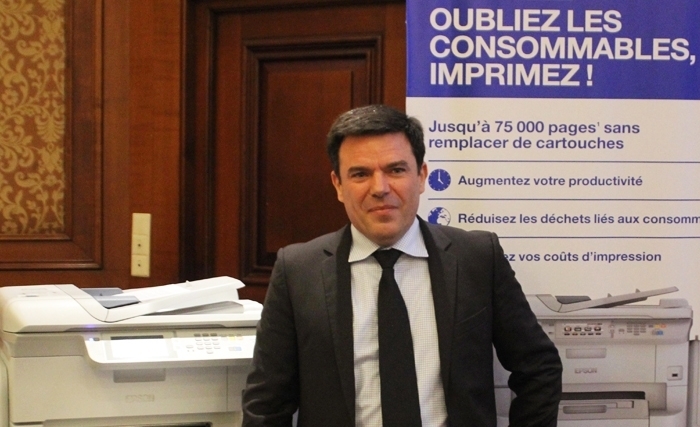 Laurent  Gouailhardou, Responsable des ventes d’Epson French Africa& DOM COM