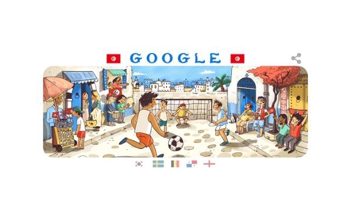 Google retient la Tunisienne Noha Habaieb pour illustrer la Coupe du Monde 2018