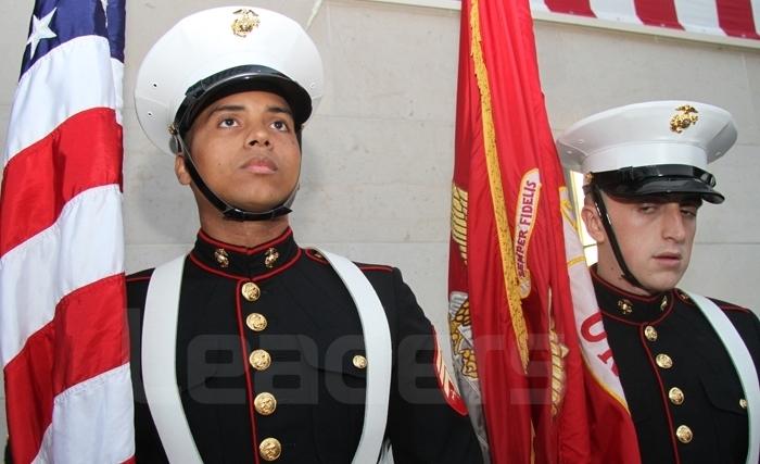Les photos parlantes de la fête nationale américaine à Tunis