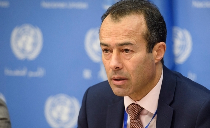 L'Ambassadeur-Représentant permanent de Tunisie auprès de l'ONU Khaled Khiari restera à New York L'Ambassadeur-Représentant permanent de Tunisie auprès de l'ONU Khaled Khiari restera à New York