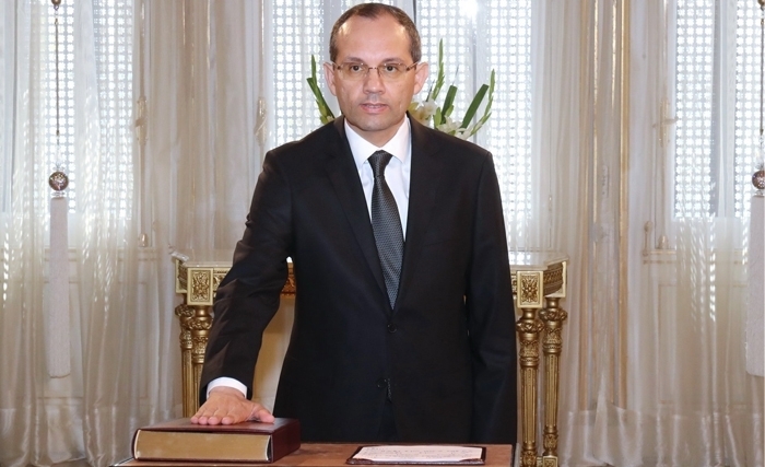 Tunisie : prestation de serment du nouveau ministre de l'Intérieur, Hichem Fourati Tunisie : prestation de serment du nouveau ministre de l'Intérieur, Hichem Fourati