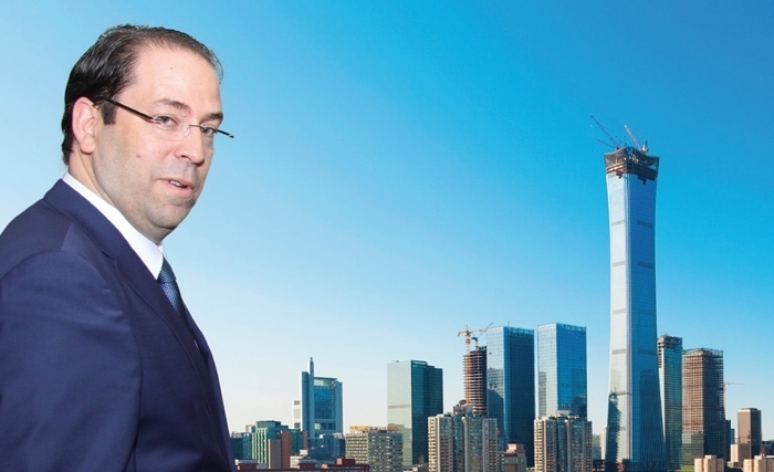 Forum Chine - Afrique : baptême asiatique pour Youssef Chahed Forum Chine - Afrique : baptême asiatique pour Youssef Chahed