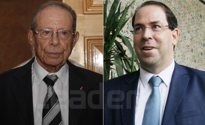 Youssef Chahed en visite (familiale) au Dr Hamed Karoui Youssef Chahed en visite (familiale) au Dr Hamed Karoui