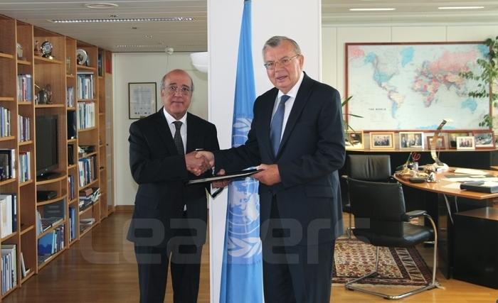 Nouveau chef de la mission de la Ligue arabe à Vienne, l’ambassadeur Mohamed Samir Koubaa présente ses lettres de créances Nouveau chef de la mission de la Ligue arabe à Vienne, l’ambassadeur Mohamed Samir Koubaa présente ses lettres de créances