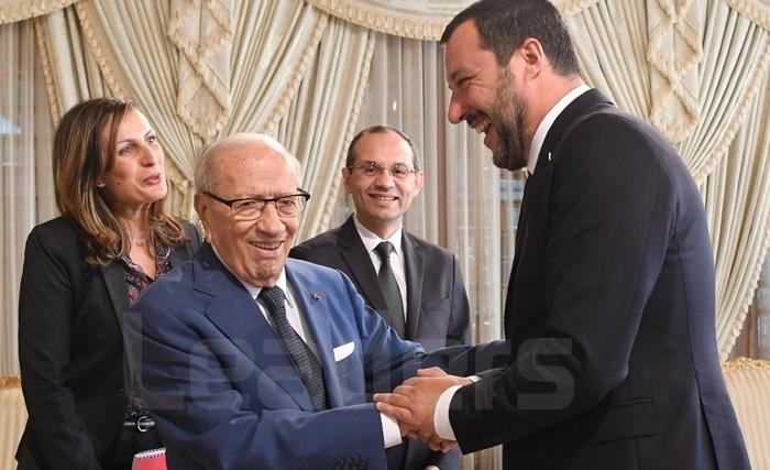 Salvini à Tunis : « Nous avons entendu ce que nous voulions entendre, les Tunisiens aussi ! » (Album Photos)