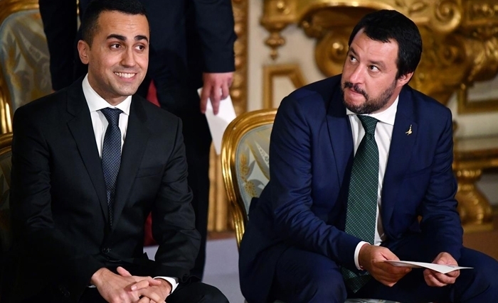 Alors que les populistes italiens tirent à boulets rouges contre Macron,  le président du conseil italien... salue l'amitié historique entre les deux pays