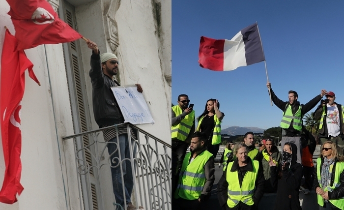 Révolution tunisienne versus mouvements des gilets jaunes en France : on ne s’improvise pas démocratie Révolution tunisienne versus mouvements des gilets jaunes en France : on ne s’improvise pas démocratie