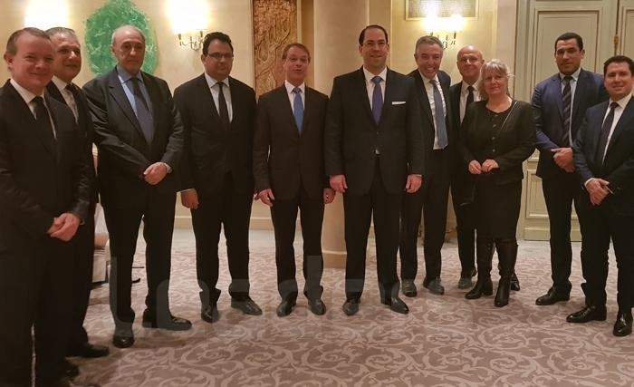Ce que les chefs d’entreprise français ont demandé à Youssef Chahed à Paris Ce que les chefs d’entreprise français ont demandé à Youssef Chahed à Paris