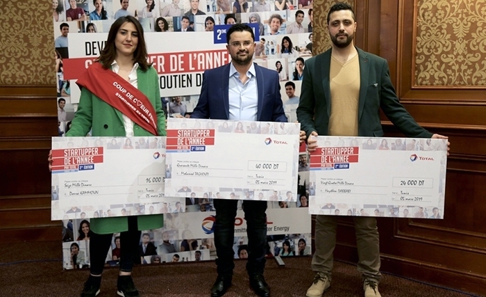 Total Tunisie annonce les gagnants du Challenge Startupper de l’Année Total Tunisie annonce les gagnants du Challenge Startupper de l’Année