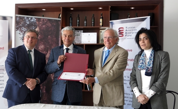 Le Tunisian American Enterprise Fund (TAEF) finance et accompagne le développement de la société Biolive «Domaine de Segermès»