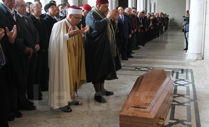 Les obsèques de Abdelwahab Ben Ayed  par l'image