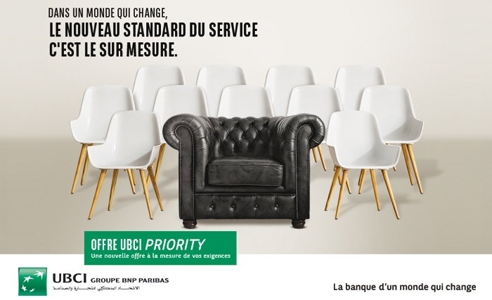 Avec UBCI priority, l’UBCI enrichie sa gamme de solutions bancaires dédiée a sa cliente haut de gamme Avec UBCI priority, l’UBCI enrichie sa gamme de solutions bancaires dédiée a sa cliente haut de gamme
