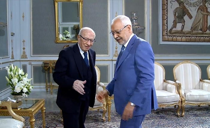Sept mois après la fin du «tawafek », Caïd Essebsi et Ghannouchi se retrouvent Sept mois après la fin du «tawafek », Caïd Essebsi et Ghannouchi se retrouvent
