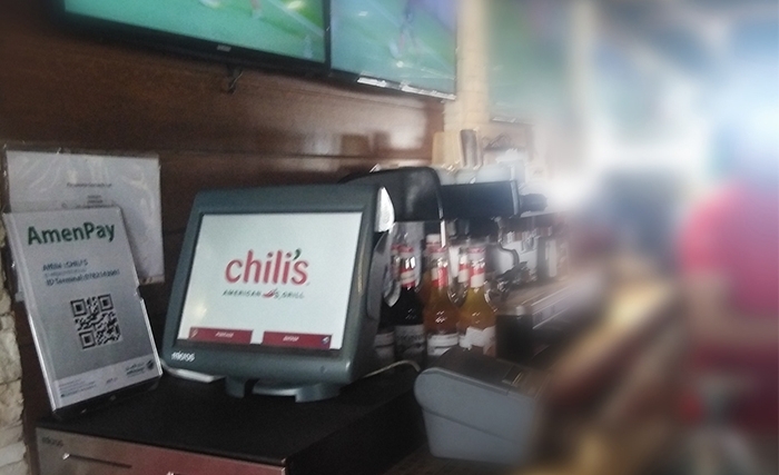 AMEN BANK généralise «AmenPay» son application de Mobile Payement,au grand public et à tous les commerçants: démarrage avec les restaurants «Chili’s» 