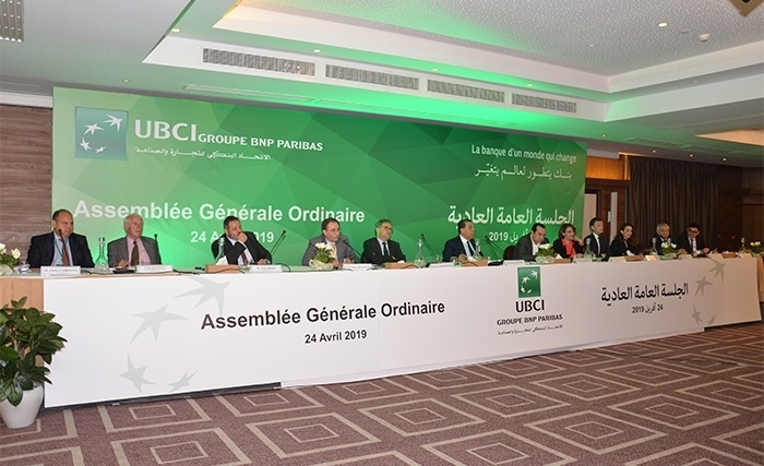 Assemblée générale ordinaire UBCI Assemblée générale ordinaire UBCI