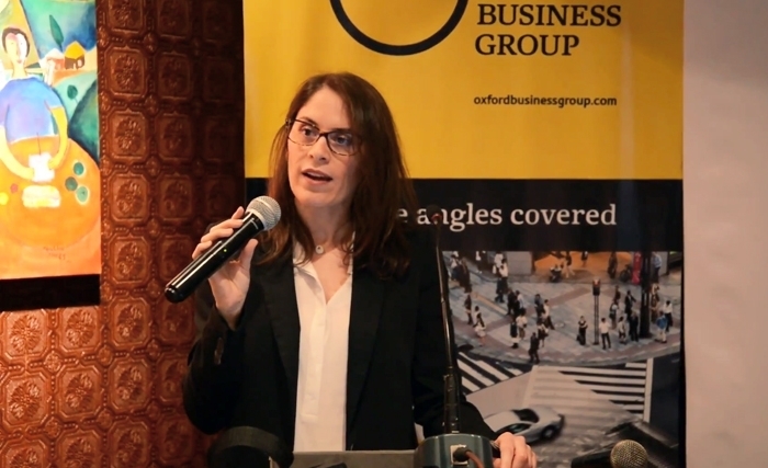 La Tuniso-anglaise directrice éditoriale dOxford Business Group, Souhir Mzali s'occupera également du Maghreb La Tuniso-anglaise directrice éditoriale dOxford Business Group, Souhir Mzali s'occupera également du Maghreb
