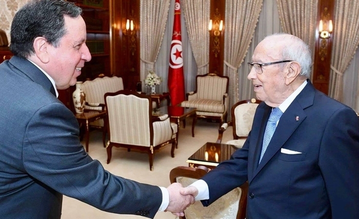 Le président Caïd Essebsi