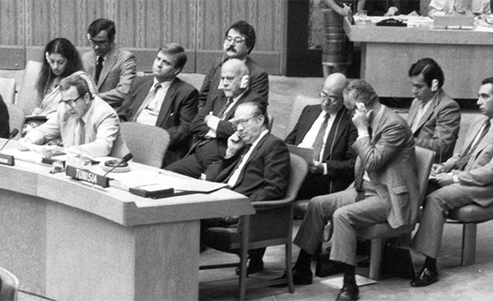 Les recours tunisiens au Conseil de sécurité : 1985 Hammam-Chatt