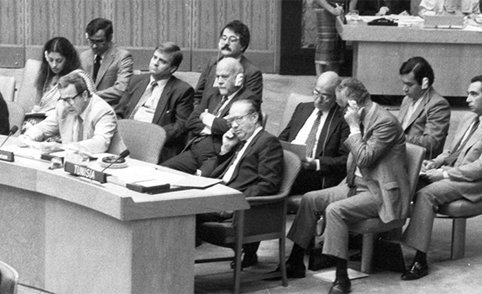 Les recours tunisiens au Conseil de sécurité : 1985 Hammam-Chatt Les recours tunisiens au Conseil de sécurité : 1985 Hammam-Chatt