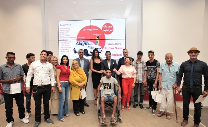 Ooredoo Tunisie: Rym Saïdi remet les prix aux gagnants du jeu Méga Quiz