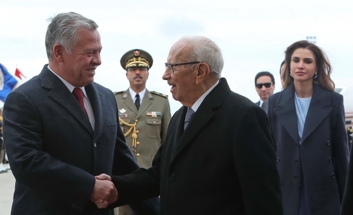 Le roi abdallah - Beji Caïd Essebsi