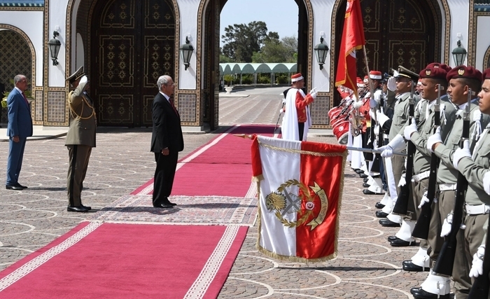 Intallation officielle de Mohamed Ennaceur dans ses fonctions de président de la République par intérim