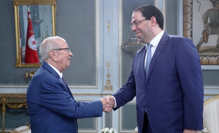 Chahed Les vrais traitres sont ceux qui ont voulu spolier Béji Caïd Essebsi de son parti, Nidaa Tounes Chahed Les vrais traitres sont ceux qui ont voulu spolier Béji Caïd Essebsi de son parti, Nidaa Tounes