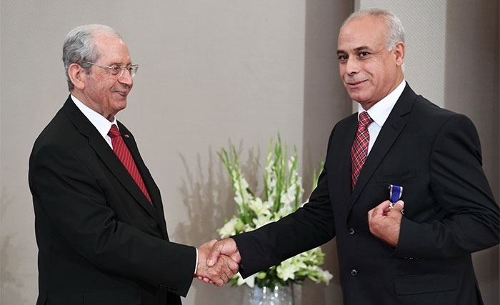Youssef Ouhiba, premier chiffreur diplomatique tunisien décoré