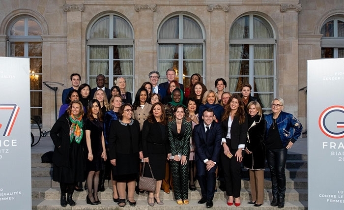 G7 Biarritz 2019 - Ouided Bouchamaoui ce vendredi chez Macron à l’Elysée pour la remise du rapport pour l’égalité entre les femmes et les hommes G7 Biarritz 2019 - Ouided Bouchamaoui ce vendredi chez Macron à l’Elysée pour la remise du rapport pour l’égalité entre les femmes et les hommes
