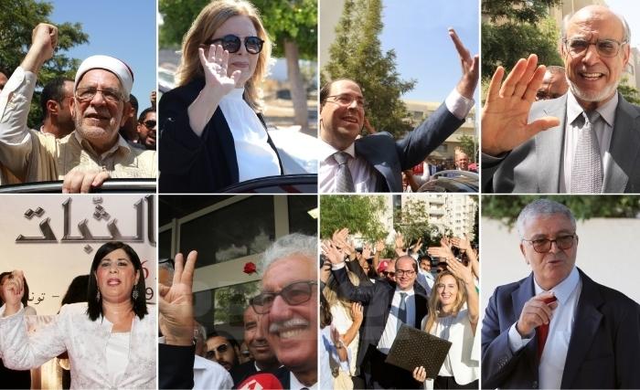 Les gestes des candidats à la présidentielle:  le V de la victoire est passé de mode (Album Photos)
