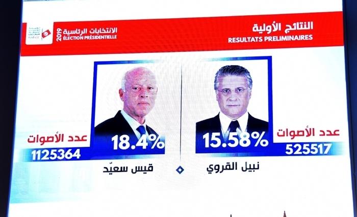 Election présidentielle: Annonce des Résultats préliminaires, Saïed et Karoui accèdent au second tour Election présidentielle: Annonce des Résultats préliminaires, Saïed et Karoui accèdent au second tour