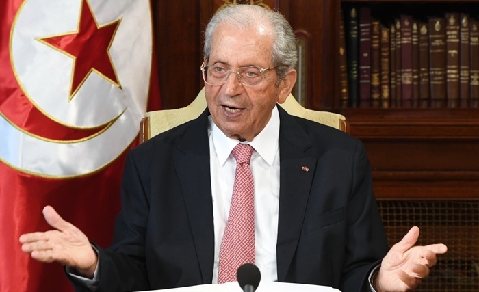 Mohamed Ennaceur : Nous ne cesserons pas d'oeuvrer pour trouver une solution honorable qui préserve l'intégrité de l'élection présidentielle, du fait de la détention de Nabil Karoui Mohamed Ennaceur : Nous ne cesserons pas d'oeuvrer pour trouver une solution honorable qui préserve l'intégrité de l'élection présidentielle, du fait de la détention de Nabil Karoui