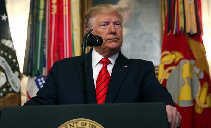 Trump annonçant la mort de Baghdadi lors d'un raid américain : "il est mort en lâche" Trump annonçant la mort de Baghdadi lors d'un raid américain : "il est mort en lâche"