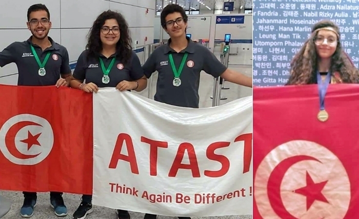 La délégation Tunisienne de la science et la technologie excelle dans les plus grandes compétitions d'innovations scientifiques dans le monde entier La délégation Tunisienne de la science et la technologie excelle dans les plus grandes compétitions d'innovations scientifiques dans le monde entier