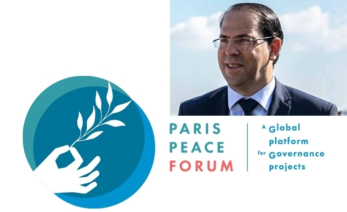 Youssef Chahed au Forum de Paris sur la Paix, les 12 et 13 novembre